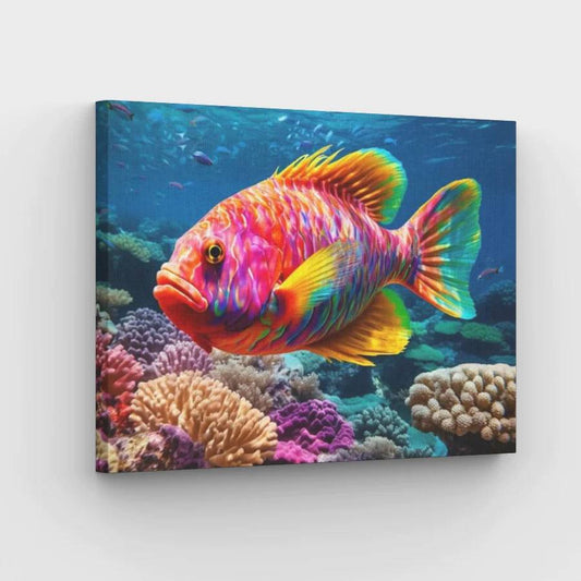 Tropical Fish - Paint by Numbers Kit