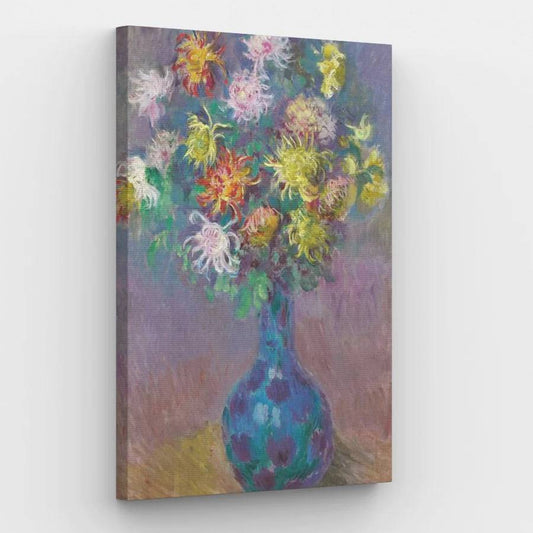 Claude Monet - Vase of Chrysanthemums - Paint by Numbers Kit