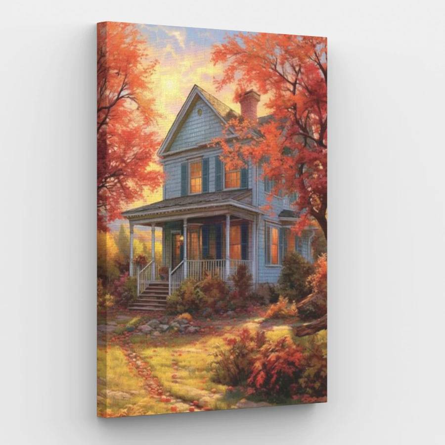 Victorian House - Paint by Numbers Kit