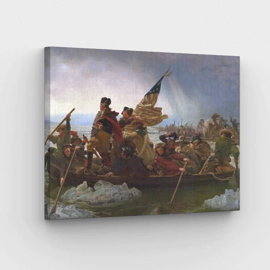 Emanuel Leutze - Washington Crossing the Delaware - Paint by Numbers Kit