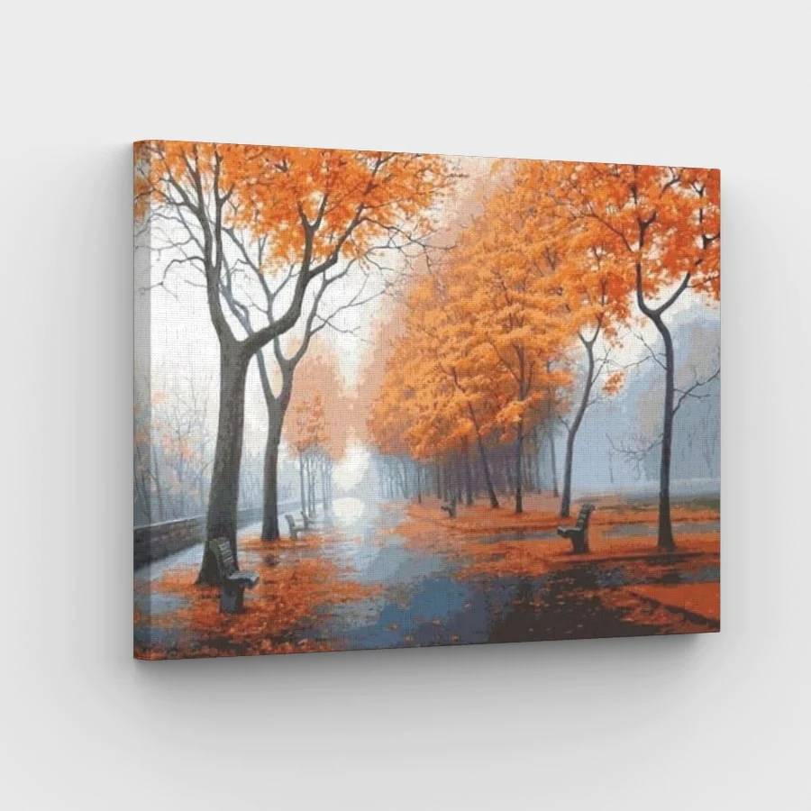 Autumn Trees Fantasy - Paint by Numbers Kit