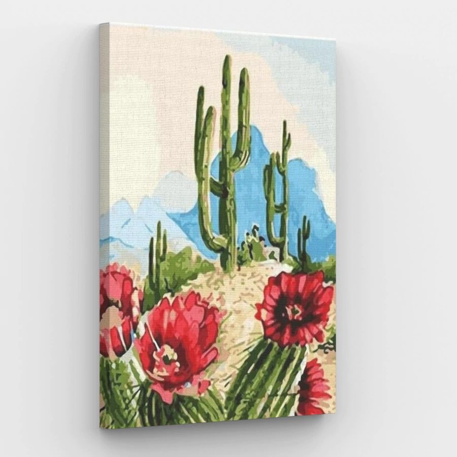 Cactus Desert - Paint by Numbers Kit