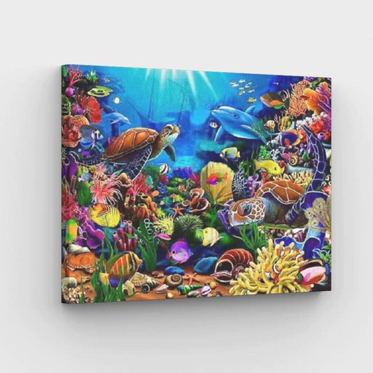 Colorful Sea - Paint by Numbers Kit