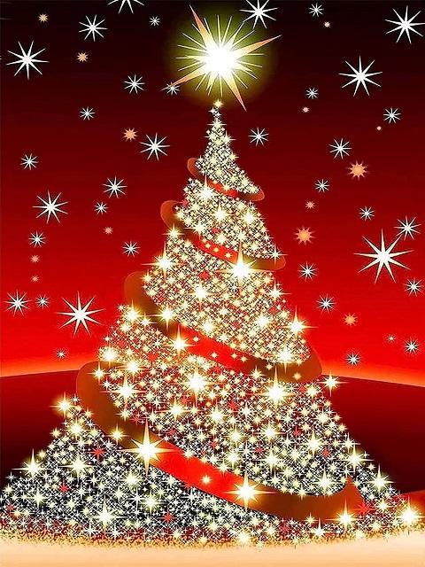 Diamond Christmas Tree - Paint by Numbers Kit