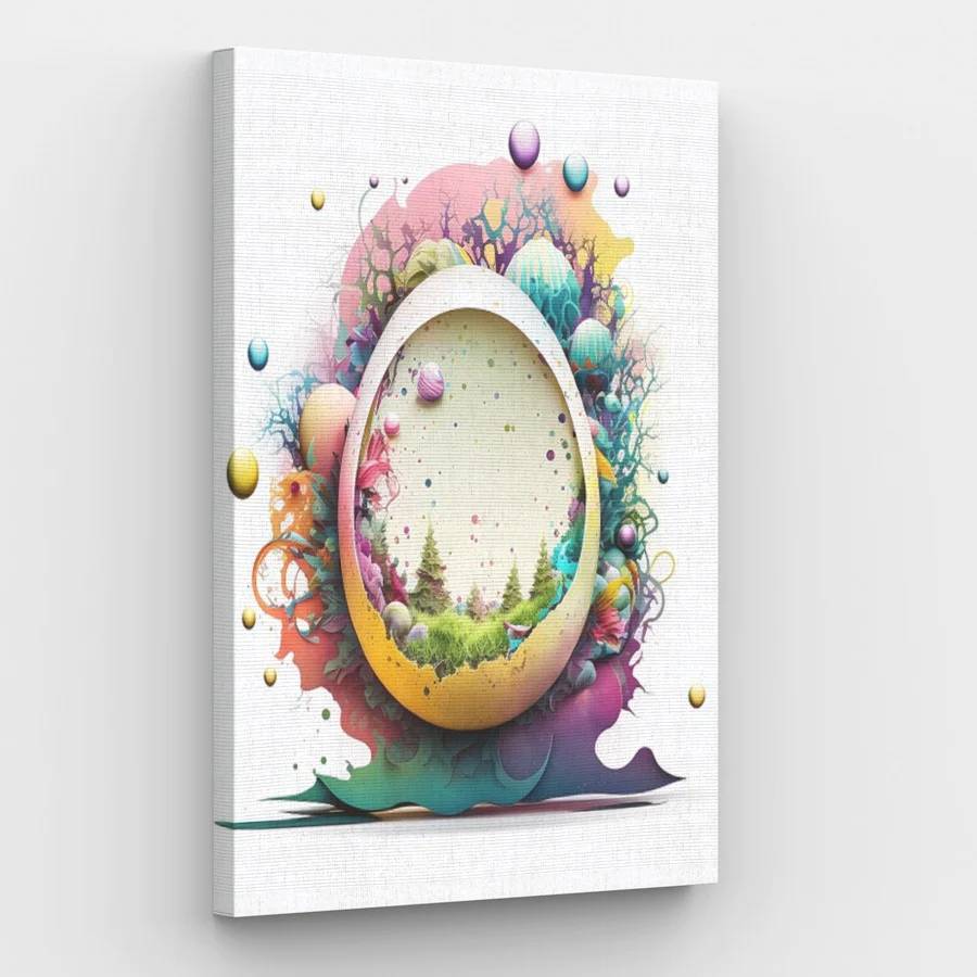 Easter Egg World Fantasy - Paint by Numbers Kit