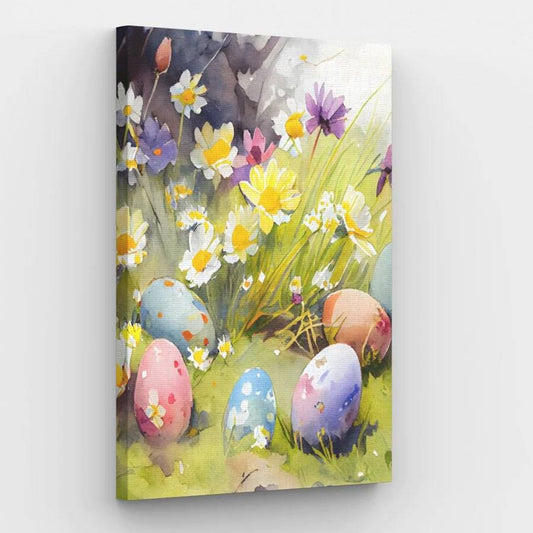 Easter Watercolor World - Paint by Numbers Kit