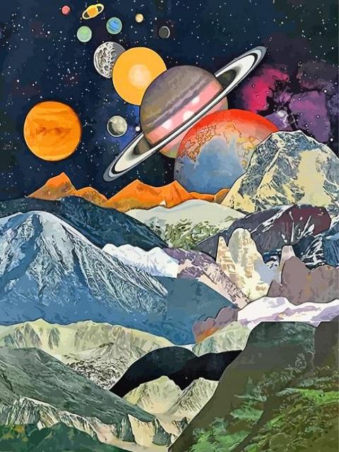 From Moon - Paint by Numbers Kit
