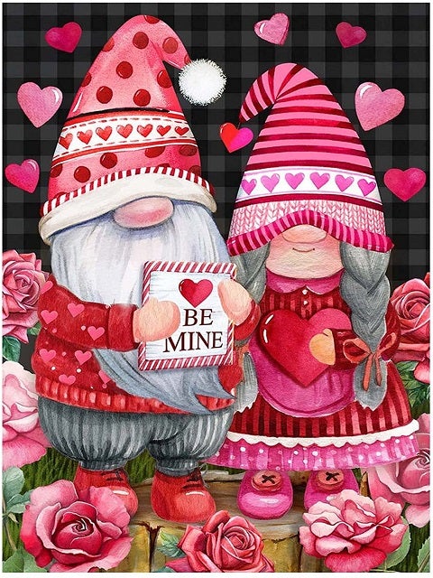 Gnomes Be Mine - Paint by Numbers Kit