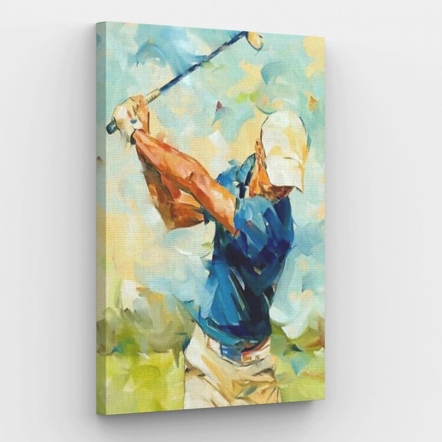 Golf Player - Paint by Numbers Kit