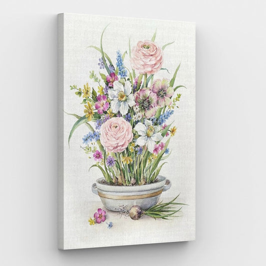 I Love Those Flowers - Paint by Numbers Kit