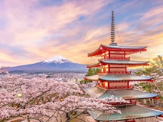Japan Temple - Paint by Numbers Kit