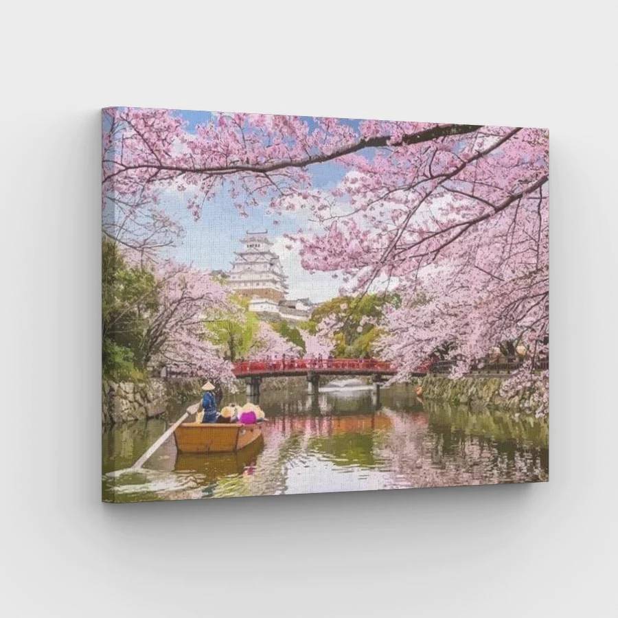 Japanese Garden - Paint by Numbers Kit