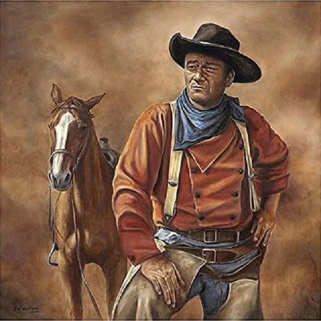 John Wayne - Paint by Numbers Kit