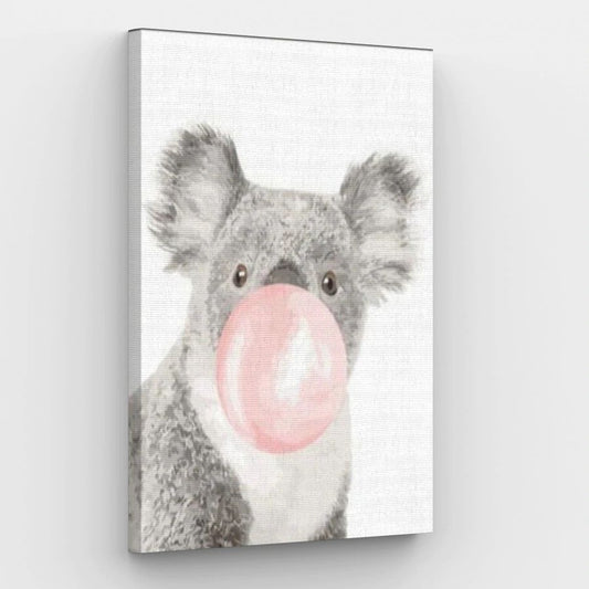 Koala Bubble Gum - Paint by Numbers Kit