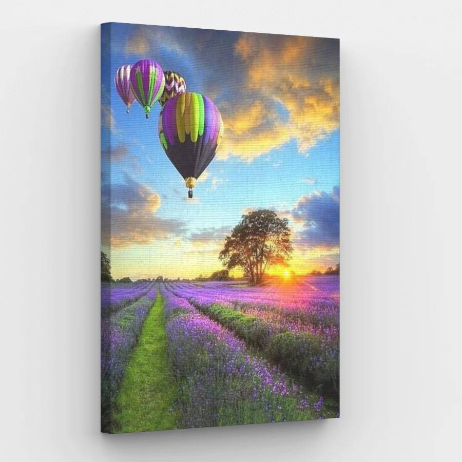 Lavender Balloons - Paint by Numbers Kit