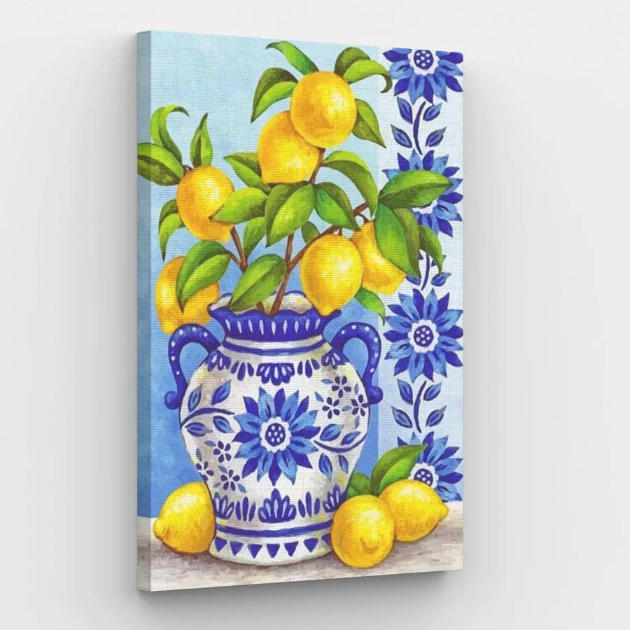 Lemons - Paint by Numbers Kit