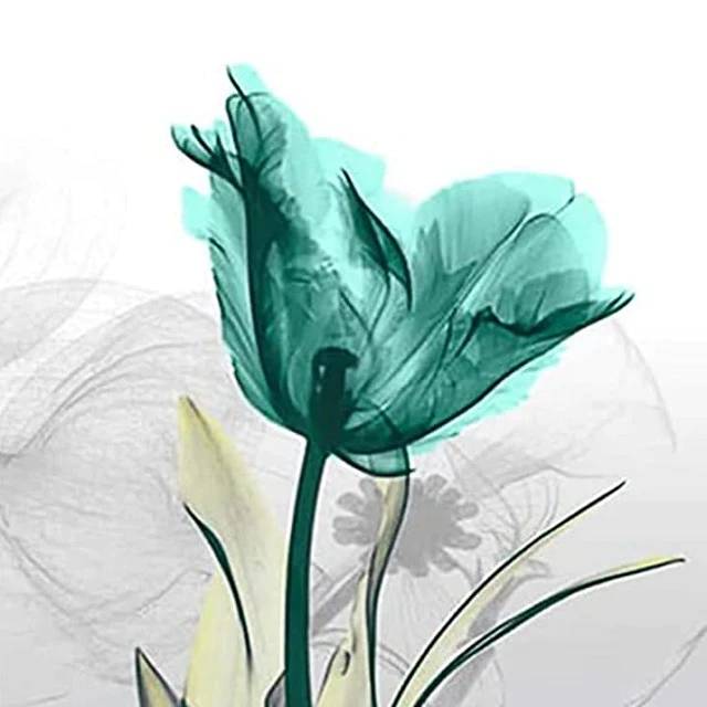 Mini Emerald Tulip - Paint by Numbers Kit