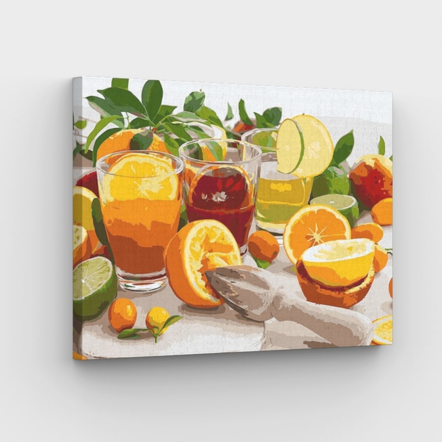Oranges Fantasy - Paint by Numbers Kit