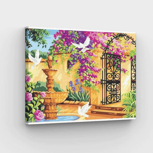 Romantic Garden - Paint by Numbers Kit