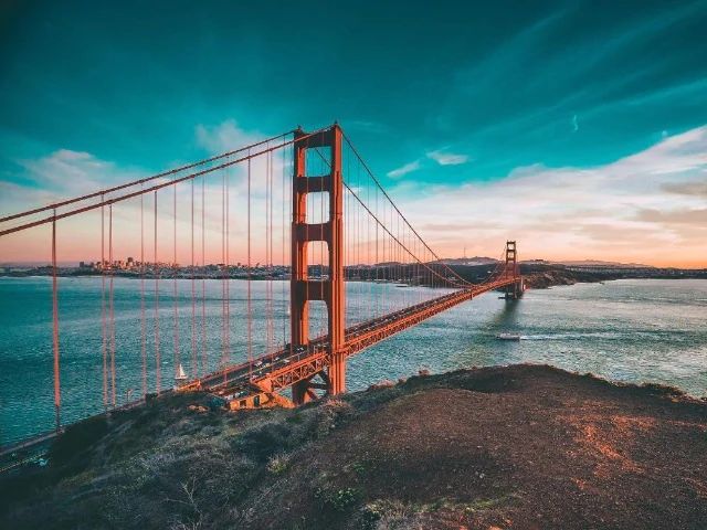 San Francisco Golden Gate Bridge - Paint by Numbers Kit