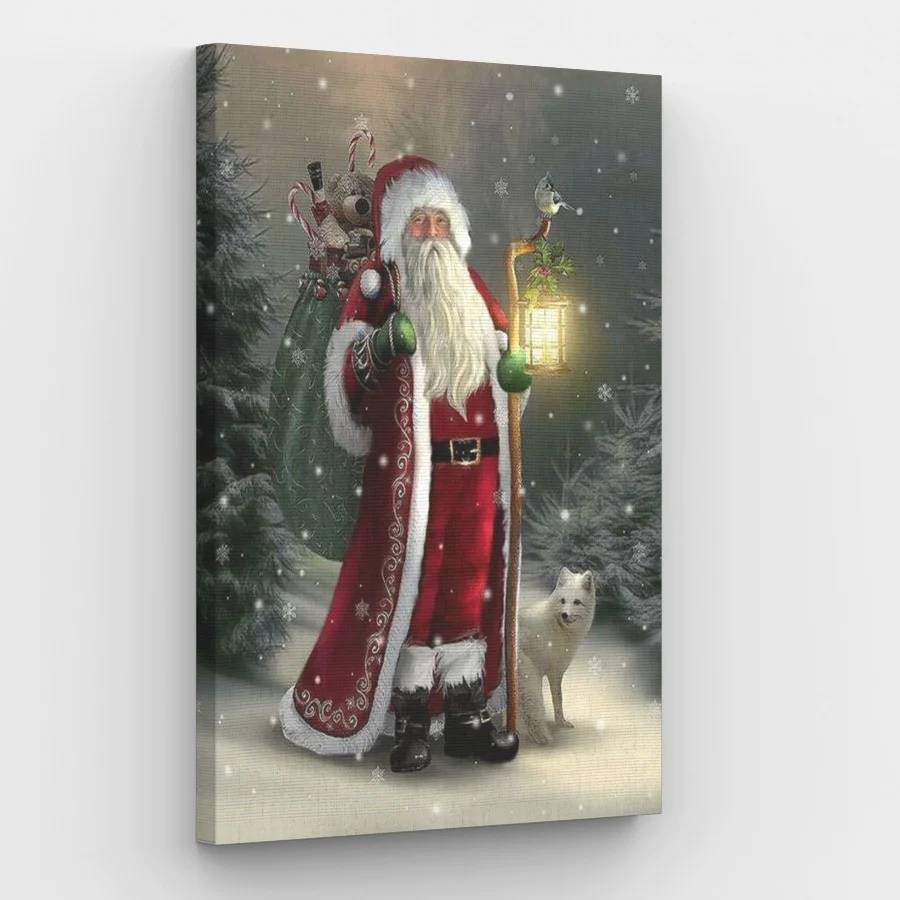 Santa Claus Comes Again - Paint by Numbers Kit