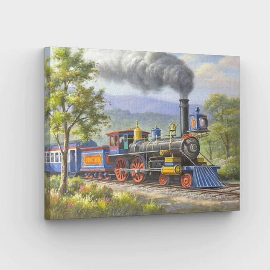 Steam Train - Paint by Numbers Kit