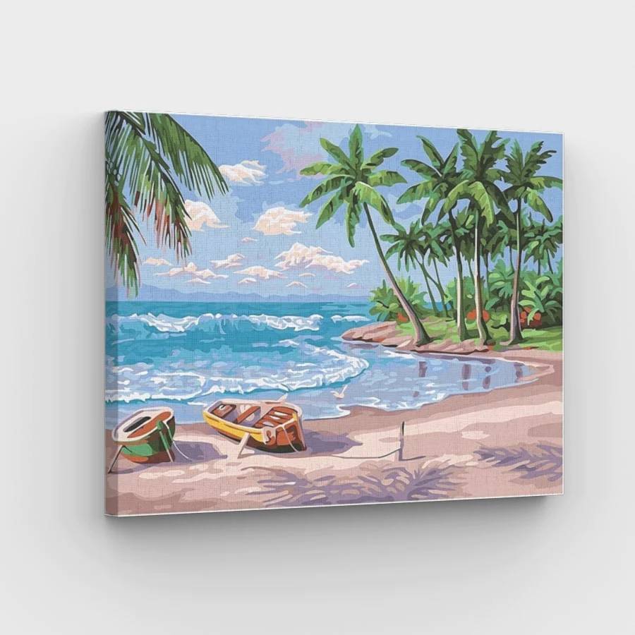 Tropical Island - Paint by Numbers Kit