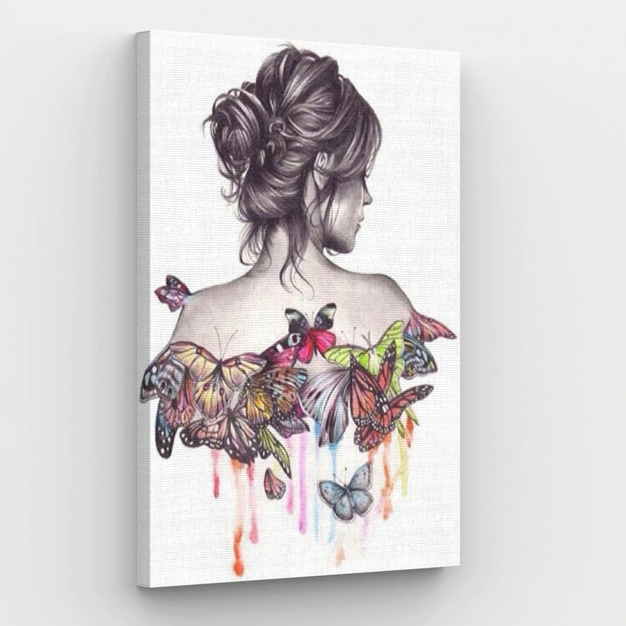 Turning Into Butterflies - Paint by Numbers Kit