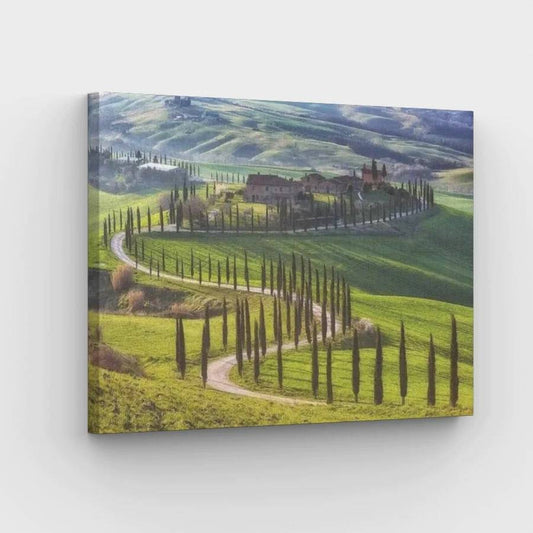 Tuscany Landscape - Paint by Numbers Kit