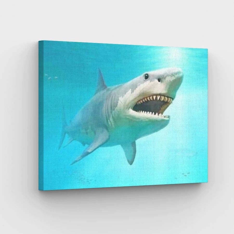 White Shark - Paint by Numbers Kit