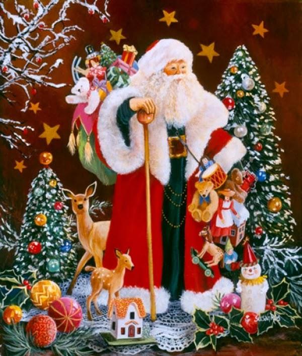 Christmas Santa Claus - Paint by Numbers Kit