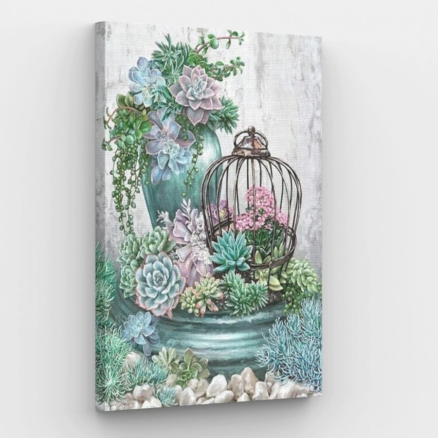 Adorable Succulents - Paint by Numbers Kit