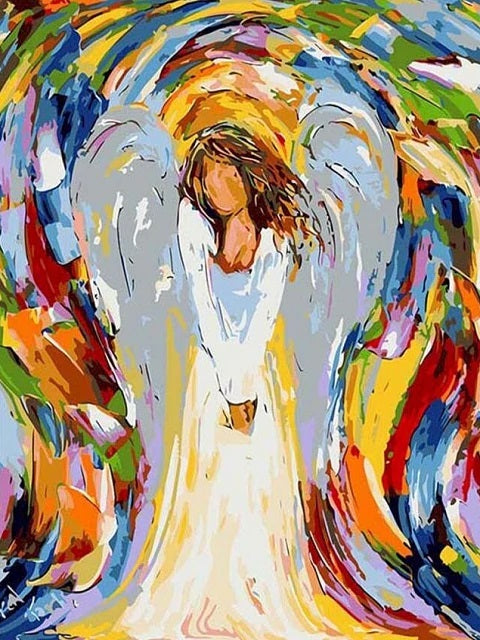 An Angel of Hope - Paint by Numbers Kit