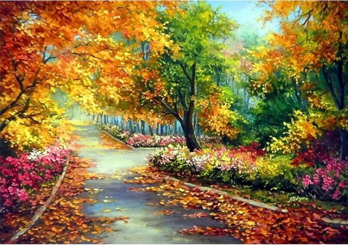 Autumn Has All Colors - Paint by Numbers Kit