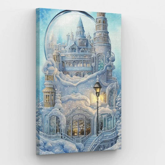 Castle in Frozen Time - Paint by Numbers Kit