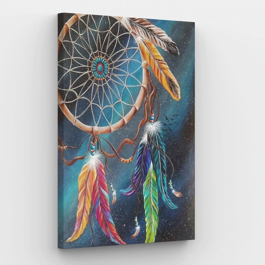 Colorful Dreamcatcher - Paint by Numbers Kit