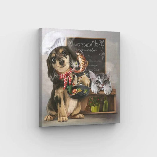 Dog Chef - Paint by Numbers Kit