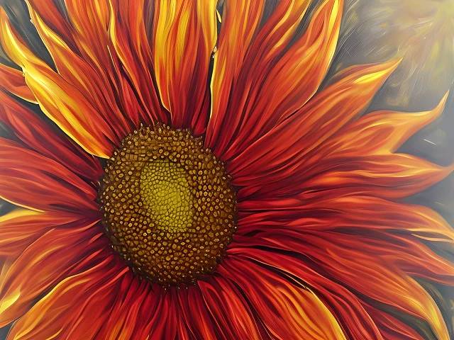 Dreamy Sunflower  - Paint by Numbers Kit