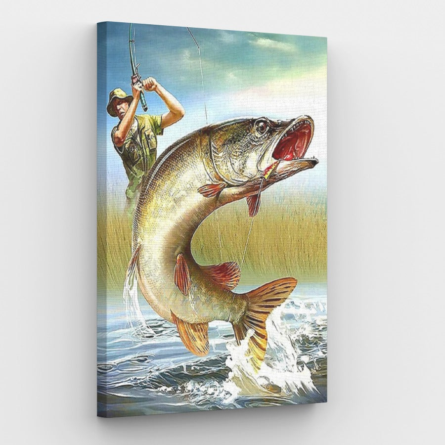 Fishing - Paint by Numbers Kit