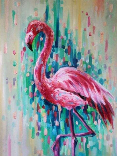 Flamingo - Paint by Numbers Kit