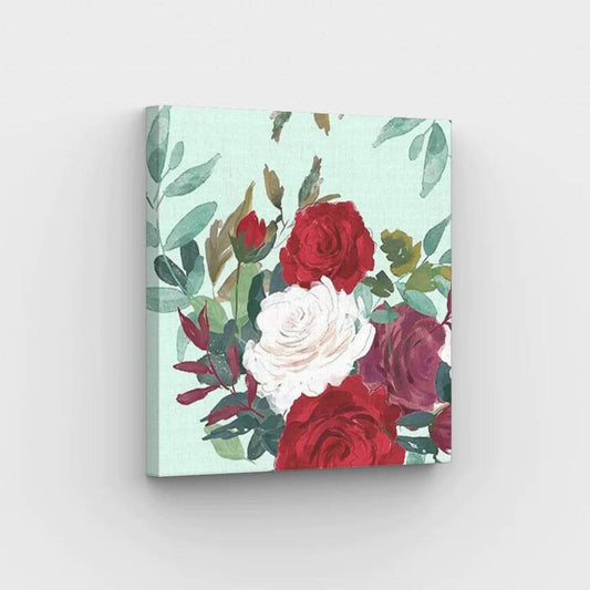 Fragile Beauty of Roses - Paint by Numbers Kit