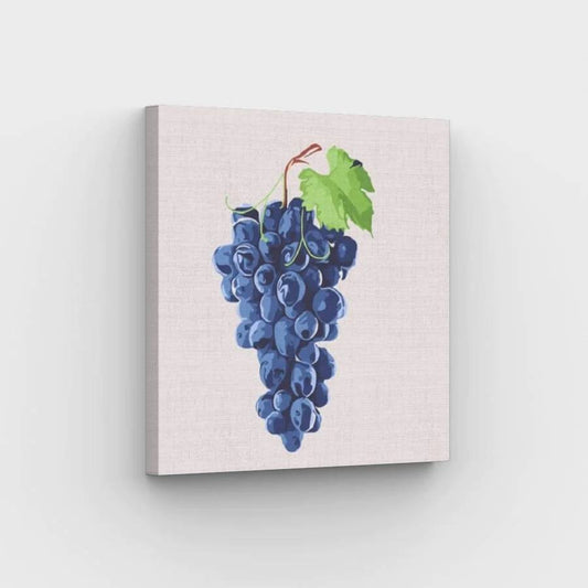 Fresh Ripe Grapes - Paint by Numbers Kit