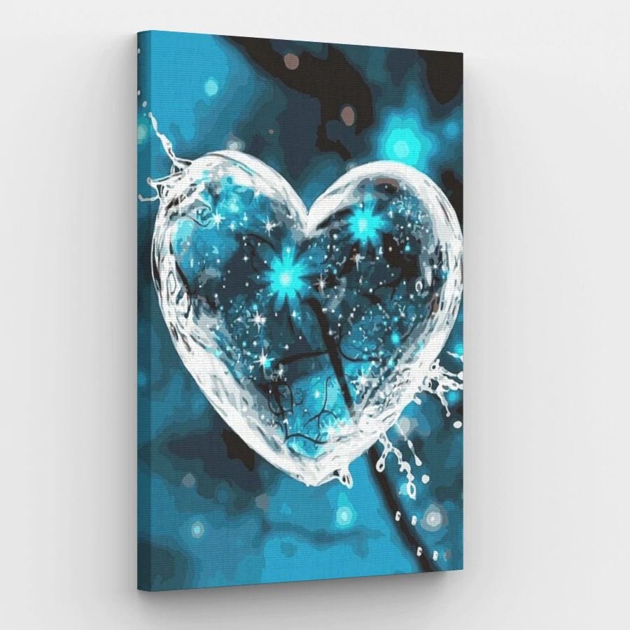 Frozen Heart - Paint by Numbers Kit