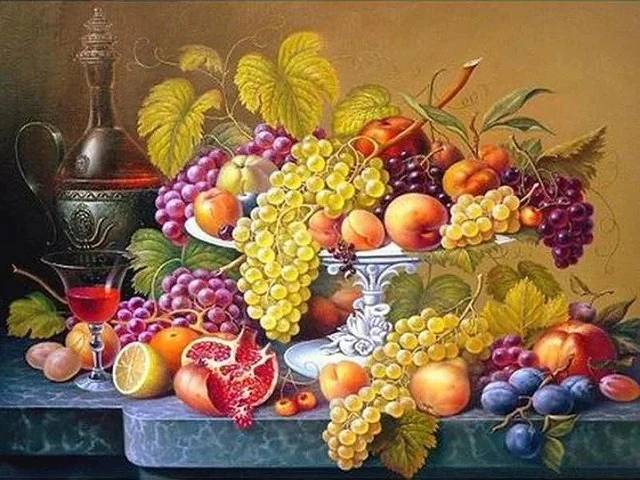 Fruitful Bowl - Paint by Numbers Kit