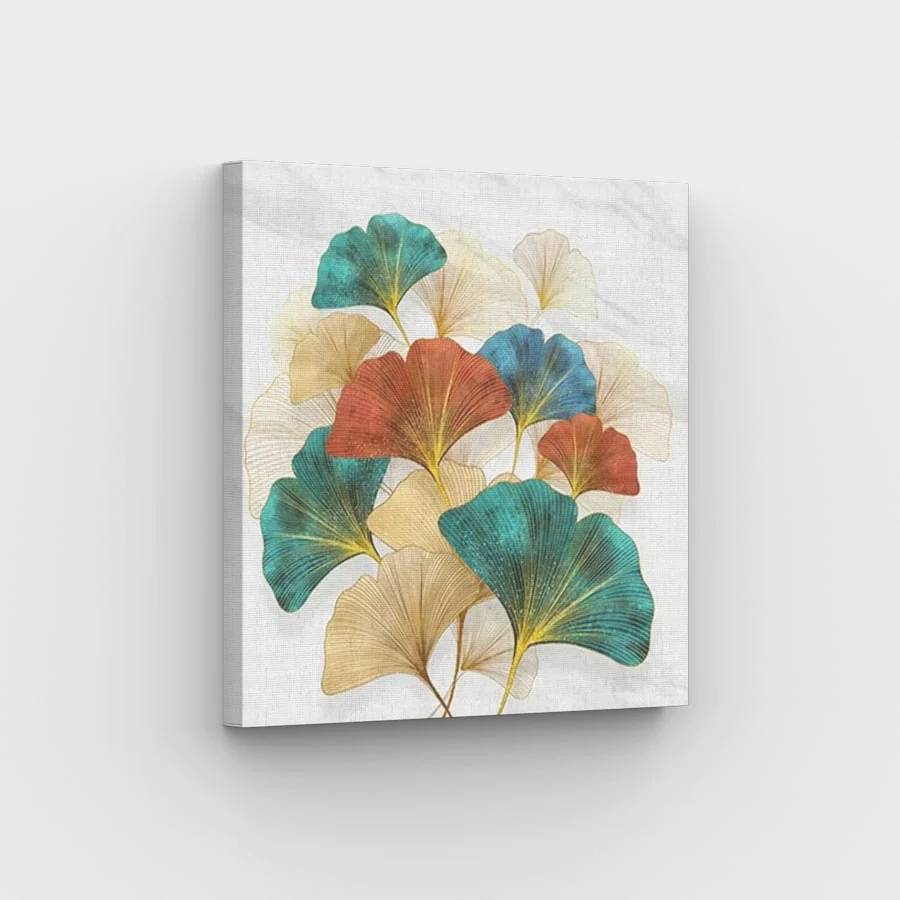 Gingko Leaves - Paint by Numbers Kit