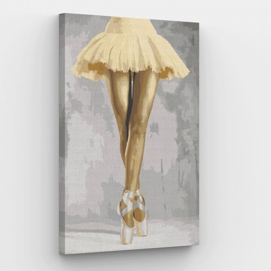 Golden Ballerina - Paint by Numbers Kit