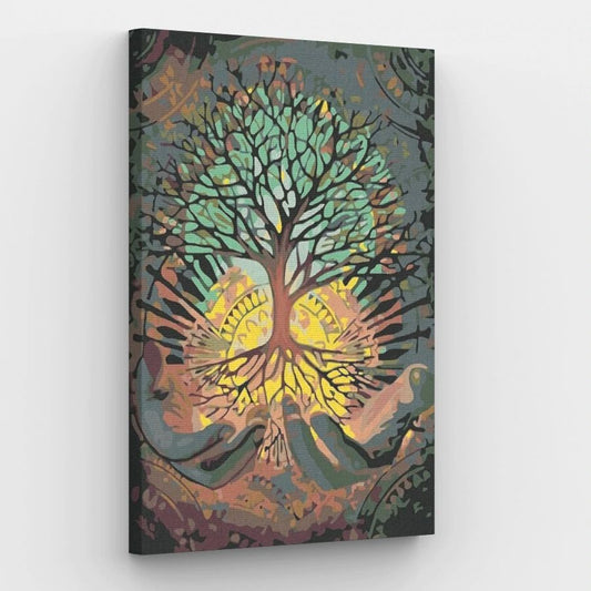 Holding the Tree of Life - Paint by Numbers Kit