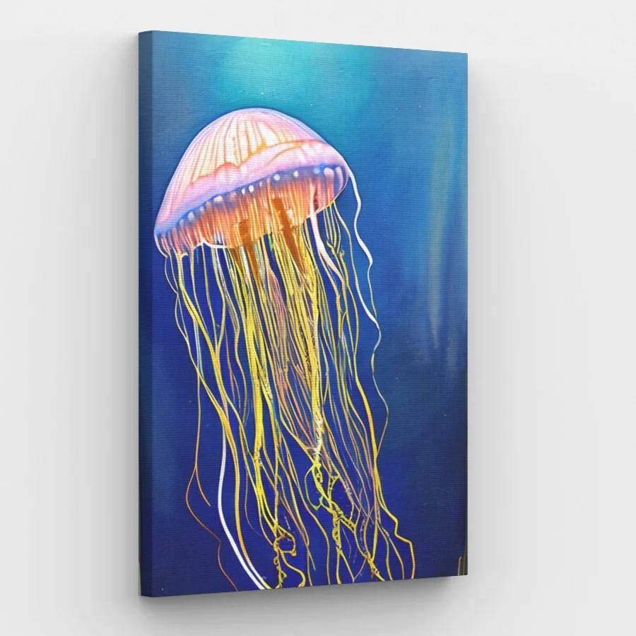 Jellyfish in the Sea - Paint by Numbers Kit