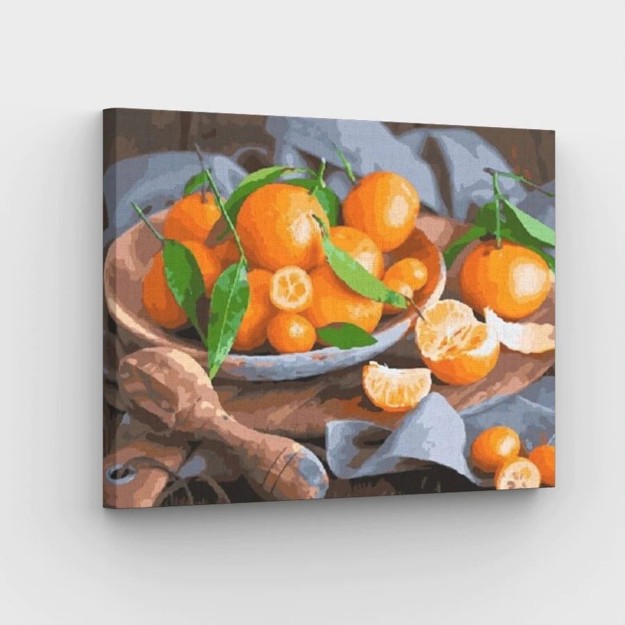 Juicy Oranges - Paint by Numbers Kit