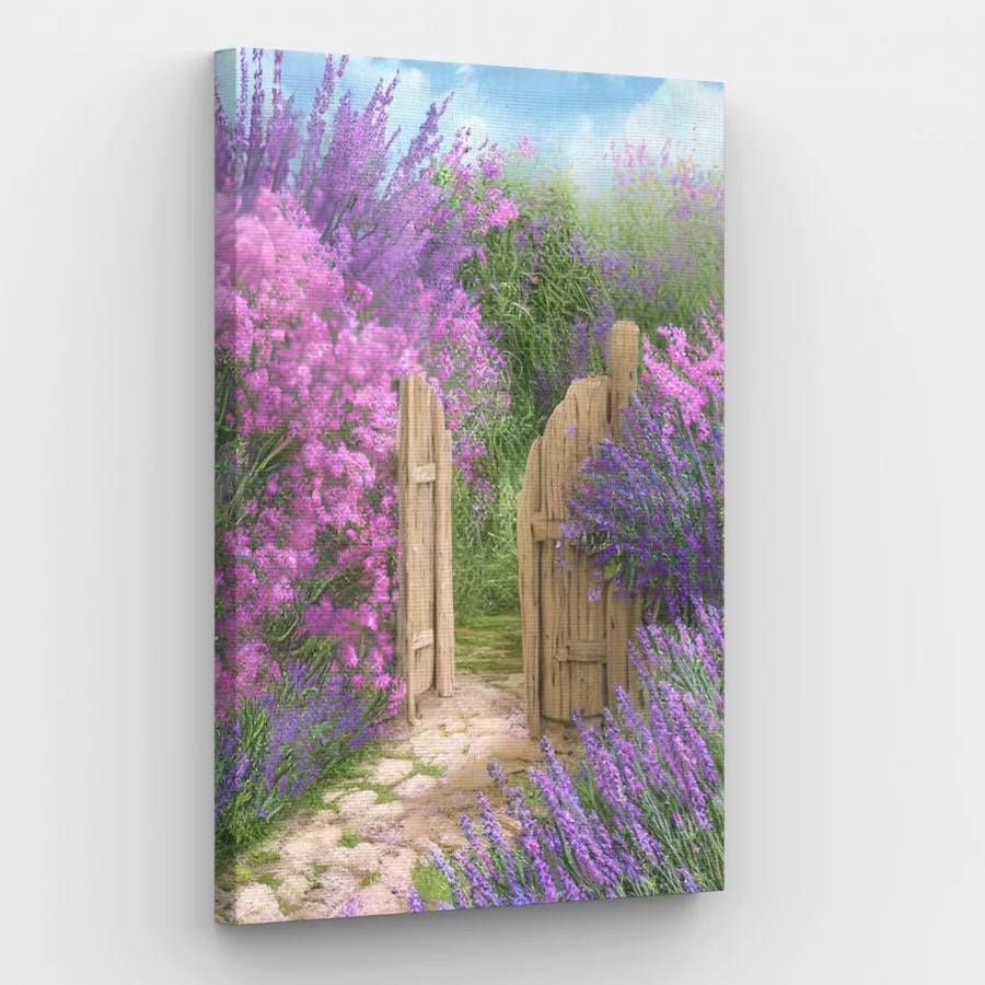 Lavender Paradise Garden - Paint by Numbers Kit